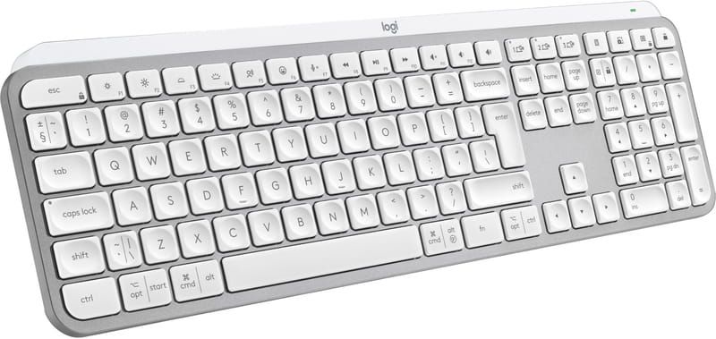 Клавиатура беспроводная Logitech MX Keys S Pale Grey (920-011588)