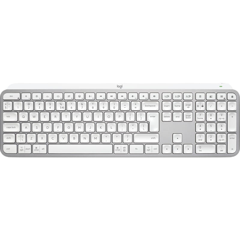 Клавиатура беспроводная Logitech MX Keys S Pale Grey (920-011588)