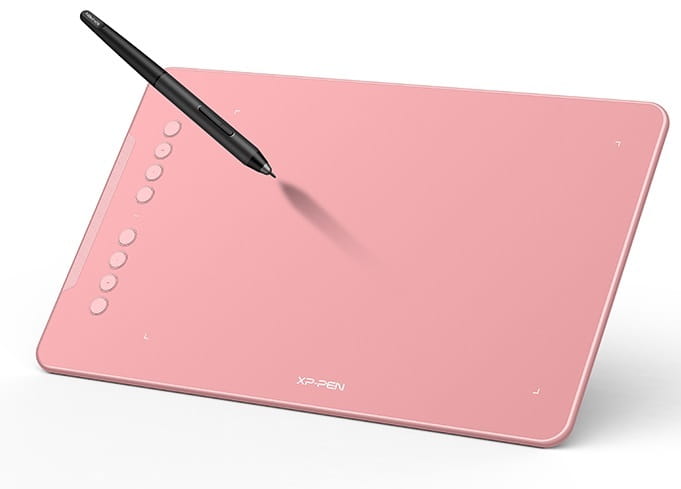 Графический планшет XP-Pen Deco 01V2 Pink