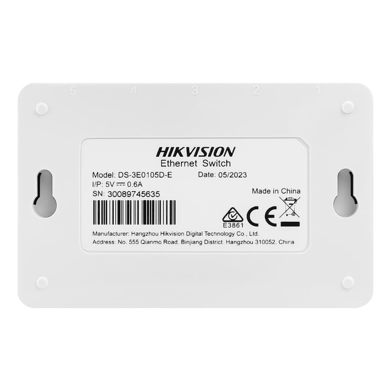 Комутатор Hikvision DS-3E0105D-E