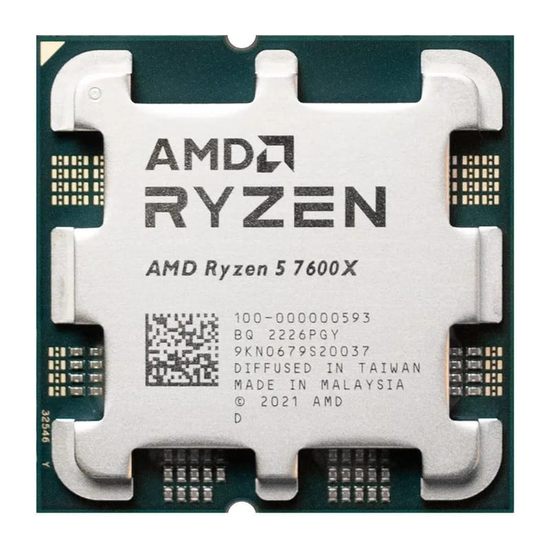 Процессор AMD Ryzen 5 7600X (4.7GHz 32MB 105W AM5) Tray (100-000000593)