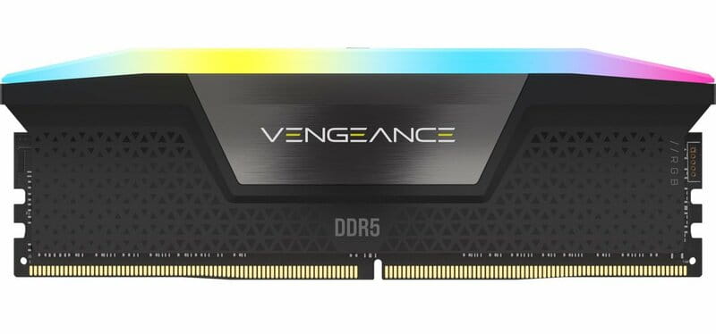 Модуль пам`ятi DDR5 2x16GB/6400 Corsair Vengeance RGB Black (CMH32GX5M2B6400C36)