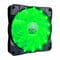 Фото - Вентилятор 1stPlayer A1-3P-15LED Green bulk | click.ua