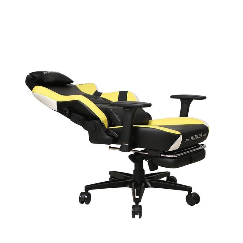 Кресло для геймеров 1stPlayer Duke Black-White-Yellow