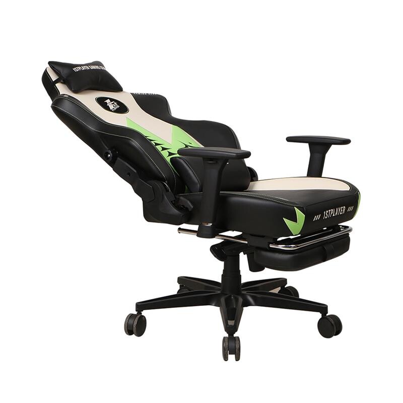 Кресло для геймеров 1stPlayer Duke Black-White-Green