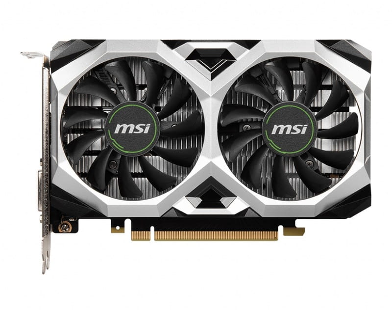 Видеокарта GF GTX 1650 4GB GDDR6 Ventus XS OCV1 MSI (GeForce GTX 1650 D6 VENTUS XS OCV1)