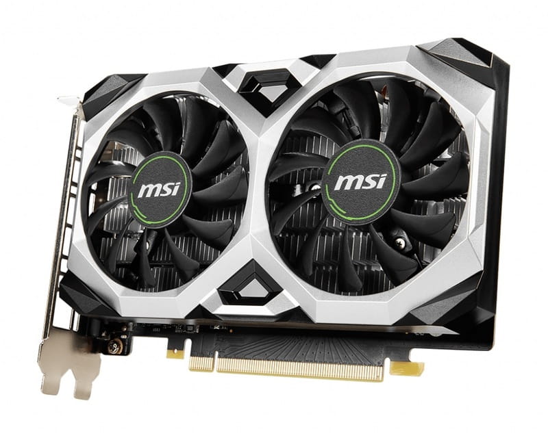 Видеокарта GF GTX 1650 4GB GDDR6 Ventus XS OCV1 MSI (GeForce GTX 1650 D6 VENTUS XS OCV1)