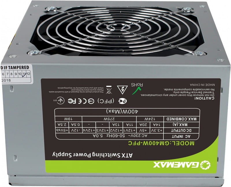 Блок питания GameMax GM-400W-PFC, 400W