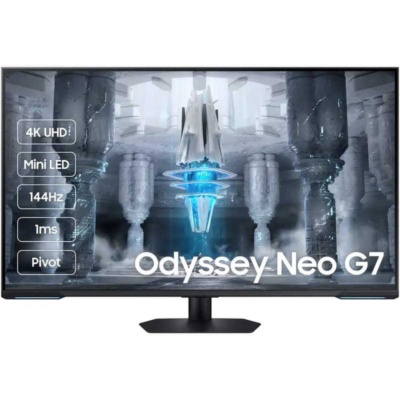 Монитор Samsung 43" Odyssey Neo G7 Smart (LS43CG700NIXUA) VA Black/White 144Hz