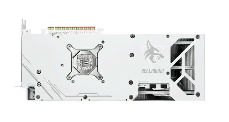 Видеокарта AMD Radeon RX 7800 XT 16GB GDDR6 Hellhound Spectral White PowerColor (RX 7800 XT 16G-L/OC/WHITE)