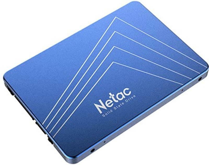 Накопитель SSD 256GB Netac N600S 2.5" SATAIII 3D NAND TLC Blue (NT01N600S-256G-S3X)