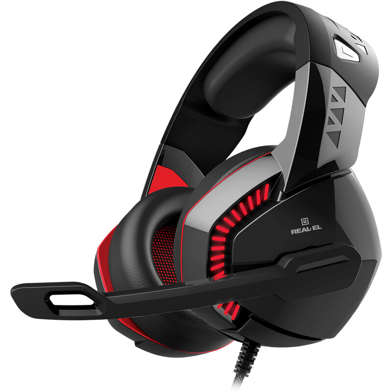Гарнітура REAL-EL GDX-7800 Black/Red
