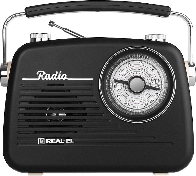 Радиоприемник REAL-EL X-540 Black-Yellow