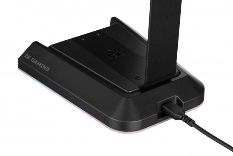 Подставка для гарнитуры 3 в 1 2E Gaming GST320 RGB 7.1 USB Black (2E-GST320UB)