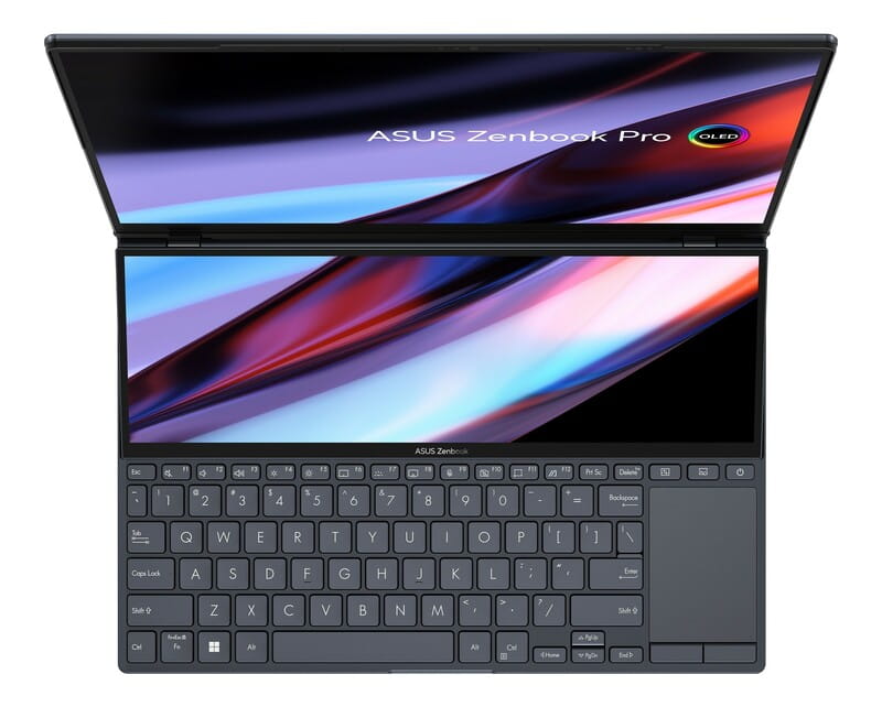 Ноутбук Asus ZenBook Pro 14 Duo OLED UX8402VV-P1048 (90NB1172-M002X0) Tech Black