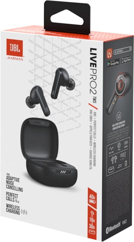 Bluetooth-гарнитура JBL Live Pro 2 Black (JBLLIVEPRO2TWSBLK)