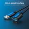 Фото - Кабель-удлинитель Vention USB - USB V 3.0 (M/F), 3 м, Black (CBHBI) | click.ua