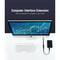 Фото - Кабель-удлинитель Vention Flat USB - USB V 3.0 (M/F), 1 м, Black (VAS-A13-B100) | click.ua