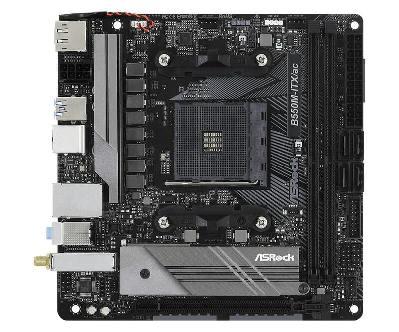 Материнская плата ASRock B550M-ITX/AC Socket AM4
