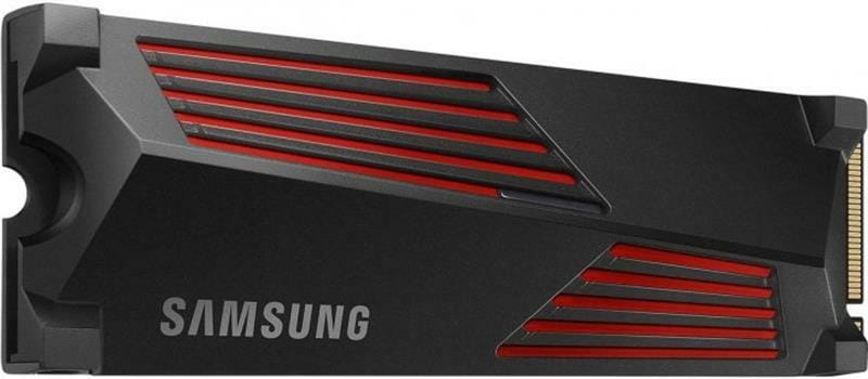 Накопитель SSD 1ТB Samsung 990 Pro with Heatsink M.2 2280 PCIe 4.0 x4 NVMe V-NAND MLC (MZ-V9P1T0CW)