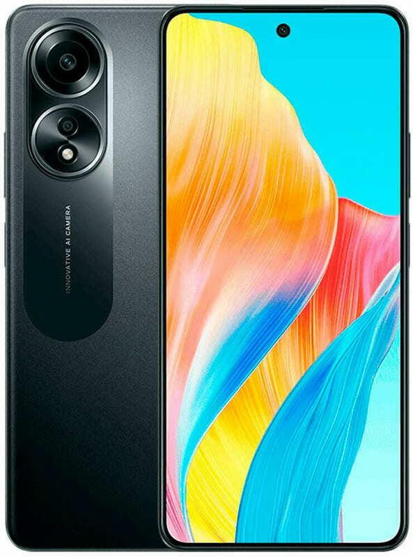 Смартфон Oppo A58 6/128GB Dual Sim Glowing Black