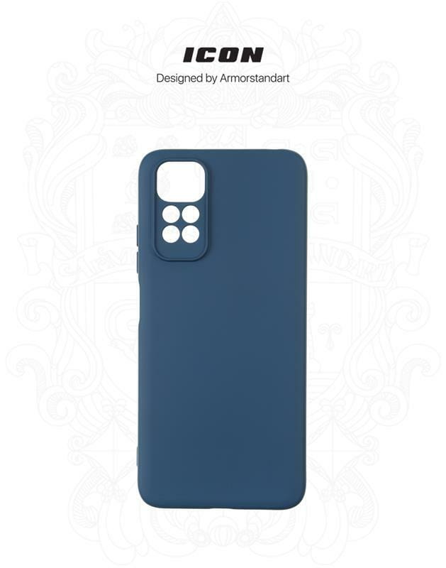 Чехол-накладка Armorstandart Icon для Xiaomi Redmi Note 11/Note 11S Blue (ARM61578)