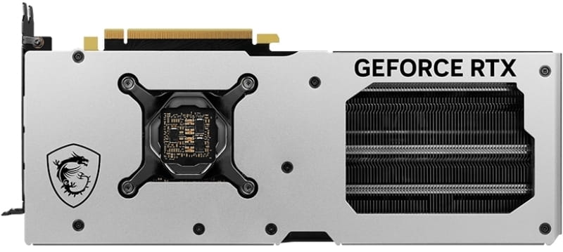Видеокарта GF RTX 4070 Ti 12GB GDDR6X Gaming X Slim White MSI (GeForce RTX 4070 Ti GAMING X SLIM WHITE 12G)