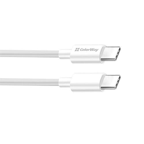 Photos - Cable (video, audio, USB) ColorWay Кабель  USB Type-C - USB Type-C , PD Fast Charging 65W, 3.0 А (M/M)