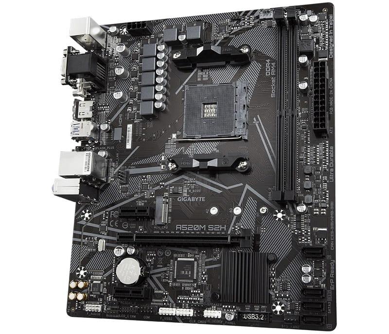 Материнская плата Gigabyte A520M S2H Socket AM4