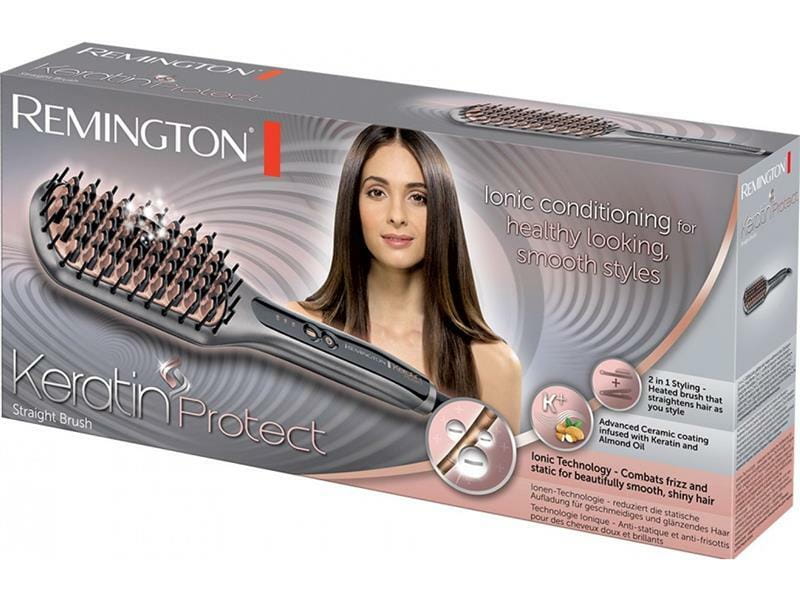 Щетка-выпрямитель для волос Remington CB7480 Keratin Protect