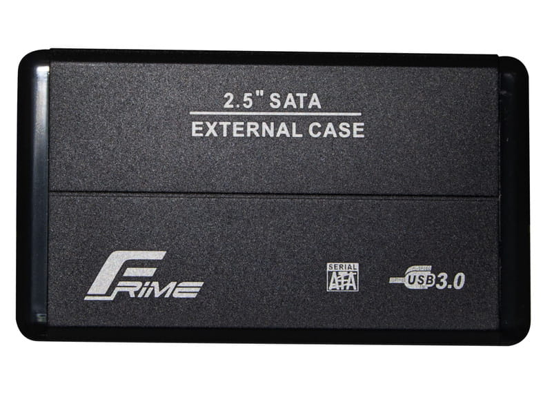Внешний карман Frime SATA HDD/SSD 2.5", USB 3.0, Metal, Black (FHE20.25U30)