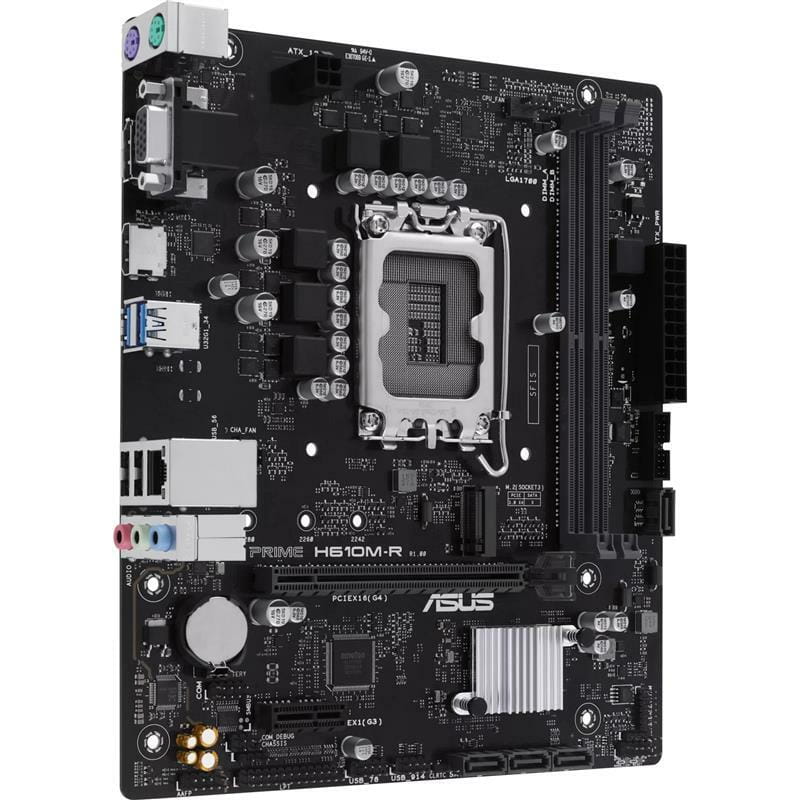 Материнська плата Asus Prime H610M-R-SI Socket 1700