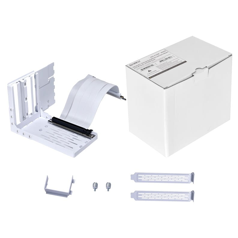 Брекет для вертикальной установки видеокарты Lian Li Vertical GPU Bracket Kit, White (G89.VG4-4-V2W.00)