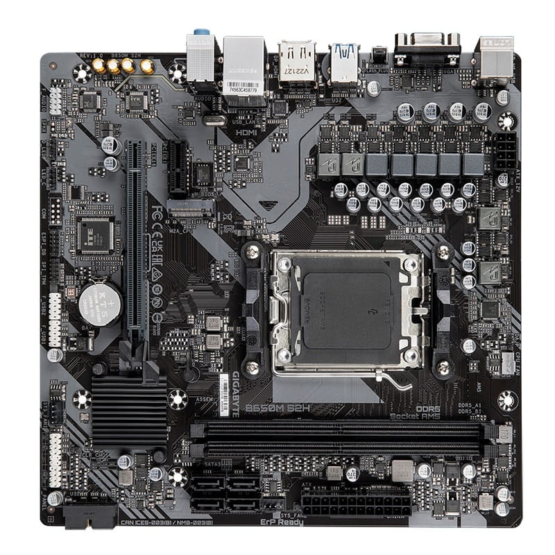 Материнская плата Gigabyte B650M S2H Socket AM5