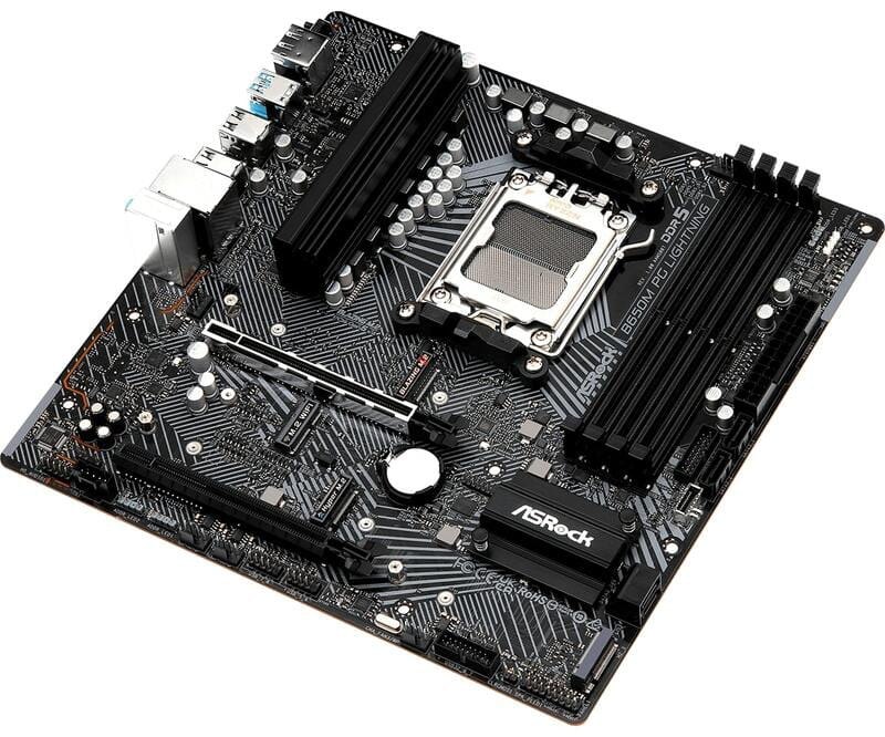 Материнська плата ASRock B650M PG Lightning Socket AM5