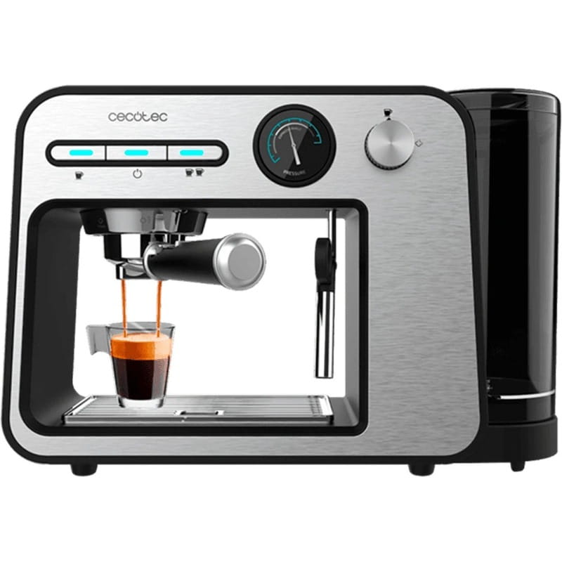 Кофеварка Cecotec Power Espresso 20 Square Pro (CCTC-01983)
