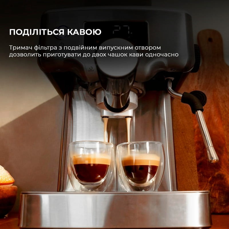 Кофемашина Cecotec Power Espresso 20 Barista Compact (CCTC-01986)