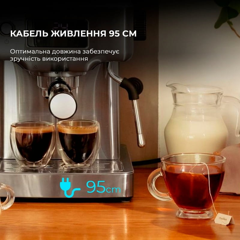 Кофемашина Cecotec Power Espresso 20 Barista Compact (CCTC-01986)