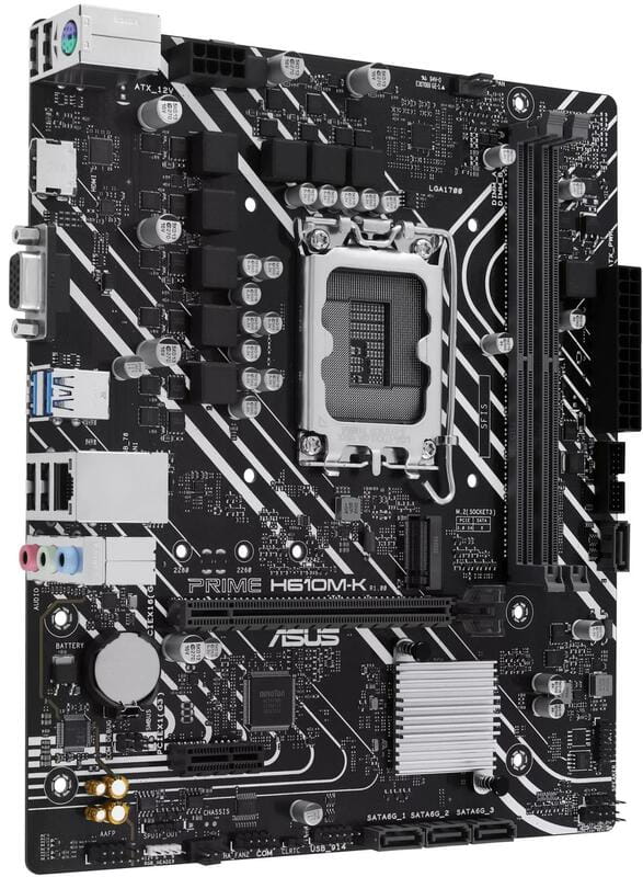 Материнская плата Asus Prime H610M-K Socket 1700