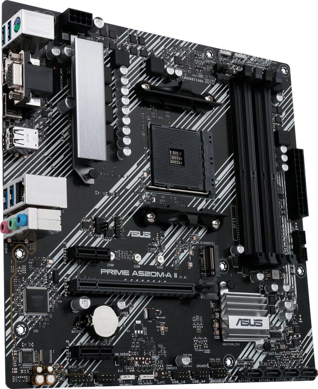 Материнская плата Asus Prime A520M-A II/CSM Socket AM4