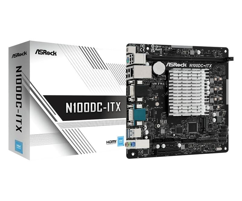 Материнская плата ASRock N100DC-ITX Mini ITX