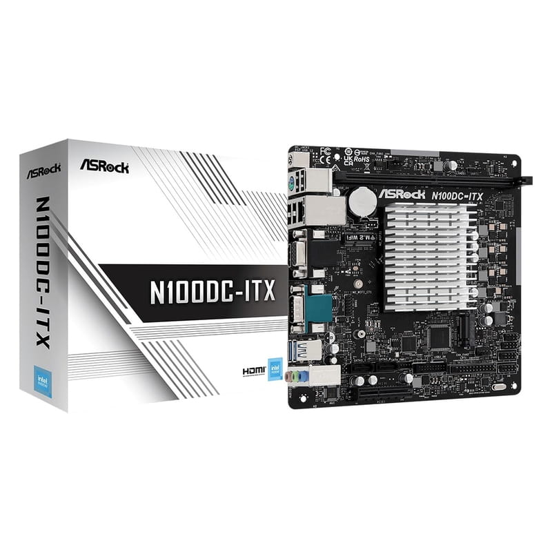 Материнська плата ASRock N100DC-ITX Mini ITX