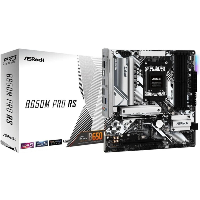 Материнская плата ASRock B650M PRO RS Socket AM5