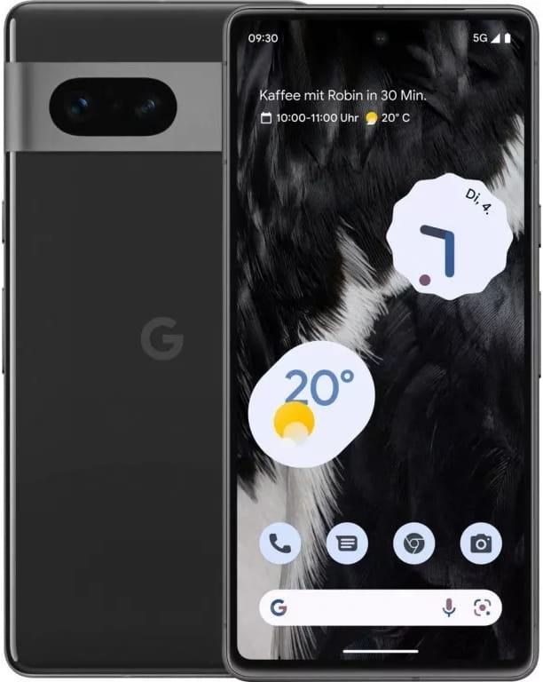 Смартфон Google Pixel 7 8/128GB Dual Sim Obsidian JP_