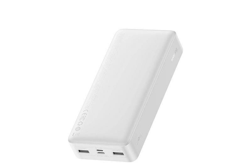 Универсальная мобильная батарея Baseus Bipow Digital Display 15W 20000mAh White (PPDML-J02) (1283126559204)