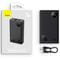 Фото - Універсальна мобільна батарея Baseus Adaman2 20000mAh Black (PPAD050101) (1283126558658) | click.ua