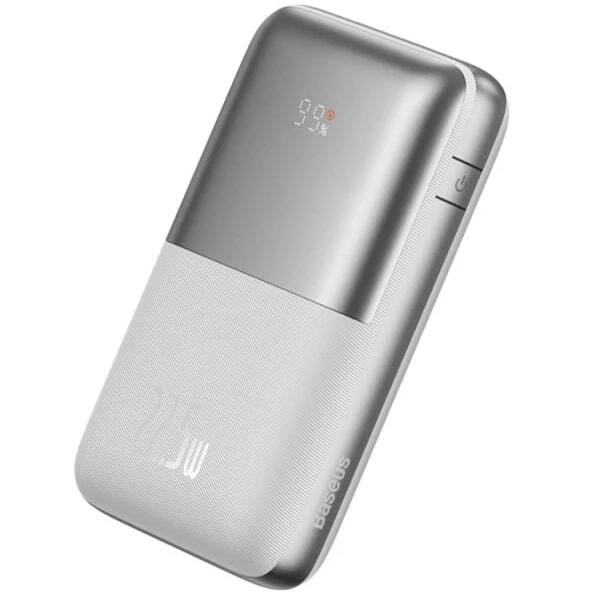 Универсальная мобильная батарея Baseus Bipow Pro 20000 mAh 22.5W White (PPBD030002) (1283126558832)