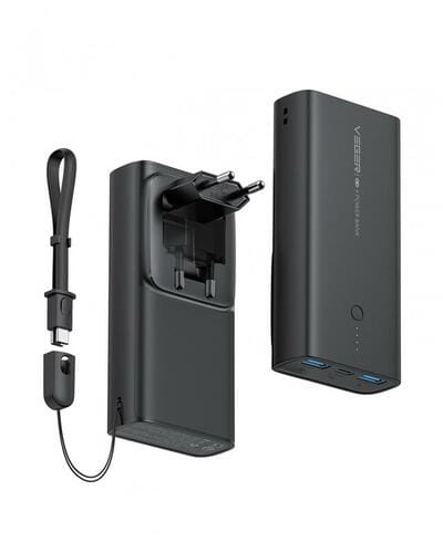 Photos - Powerbank Універсальна мобільна батарея Veger ACE100 10000mAh Black  (1283126(W1146)