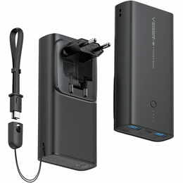 Універсальна мобільна батарея Veger ACE100 10000mAh Black (W1146) (1283126559143)