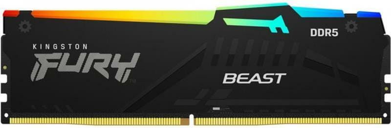 Модуль пам`яті DDR5 2x8GB/5200 Kingston Fury Beast RGB Black (KF552C36BBEAK2-16)